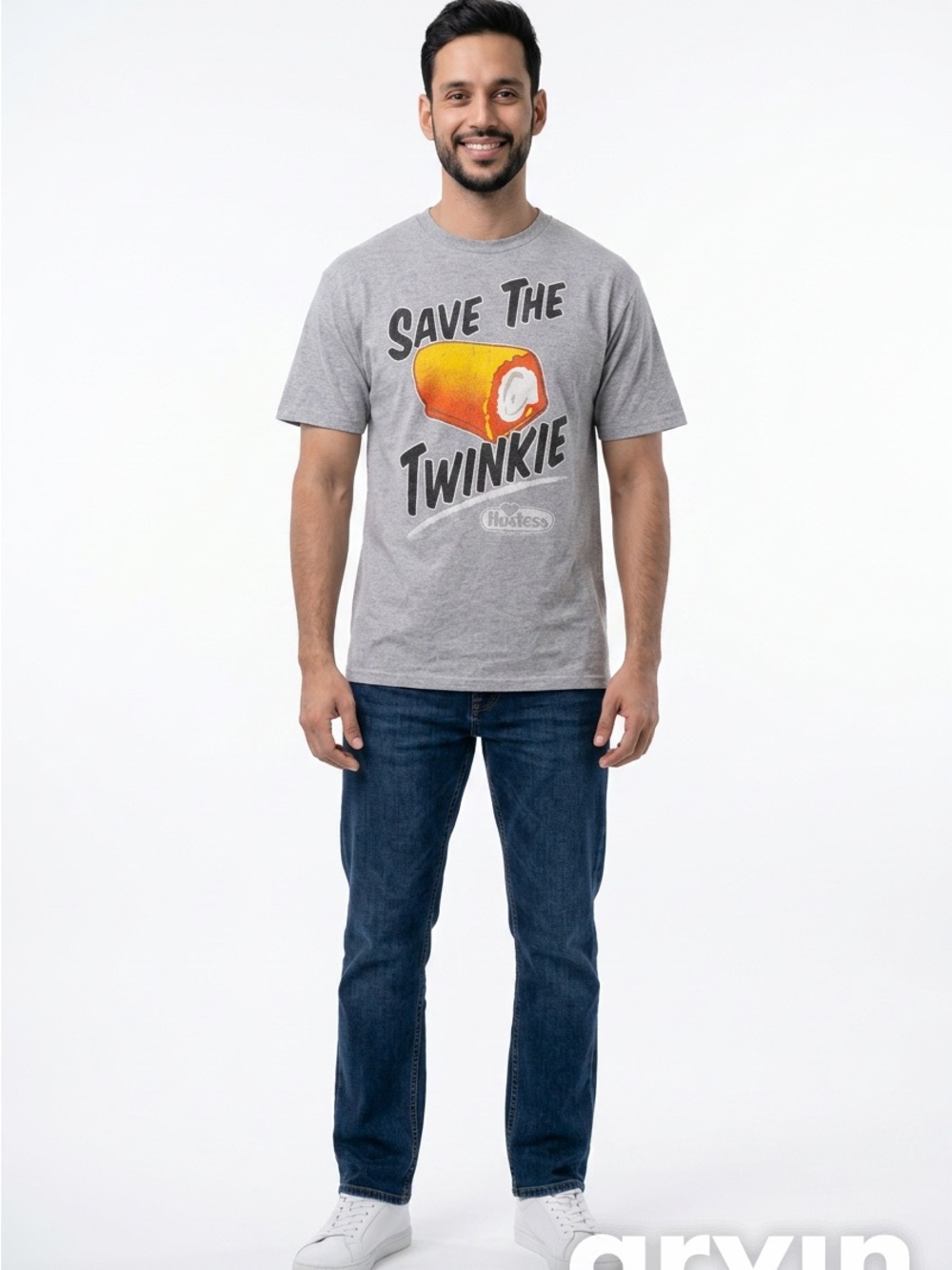 Fifth Sun Gray 'Save The Twinkie' Graphic Tee